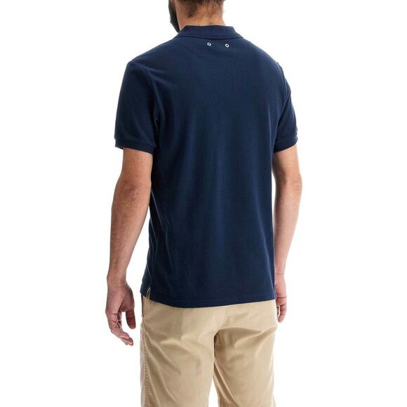Vilebrequin Men's Organic Cotton Pique Polo Embroidered Logo Size XXL Blue - Picture 4 of 13